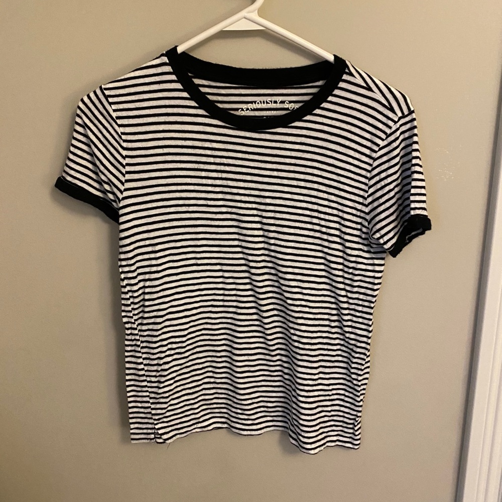 Seriously soft Aeropostale striped tee